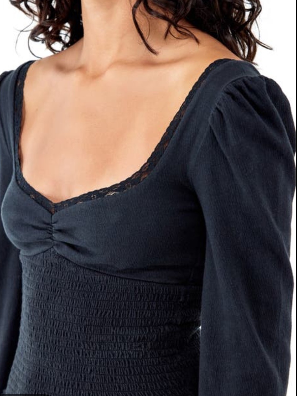 Bdg Urban Outfitters Sydney Smocked Top